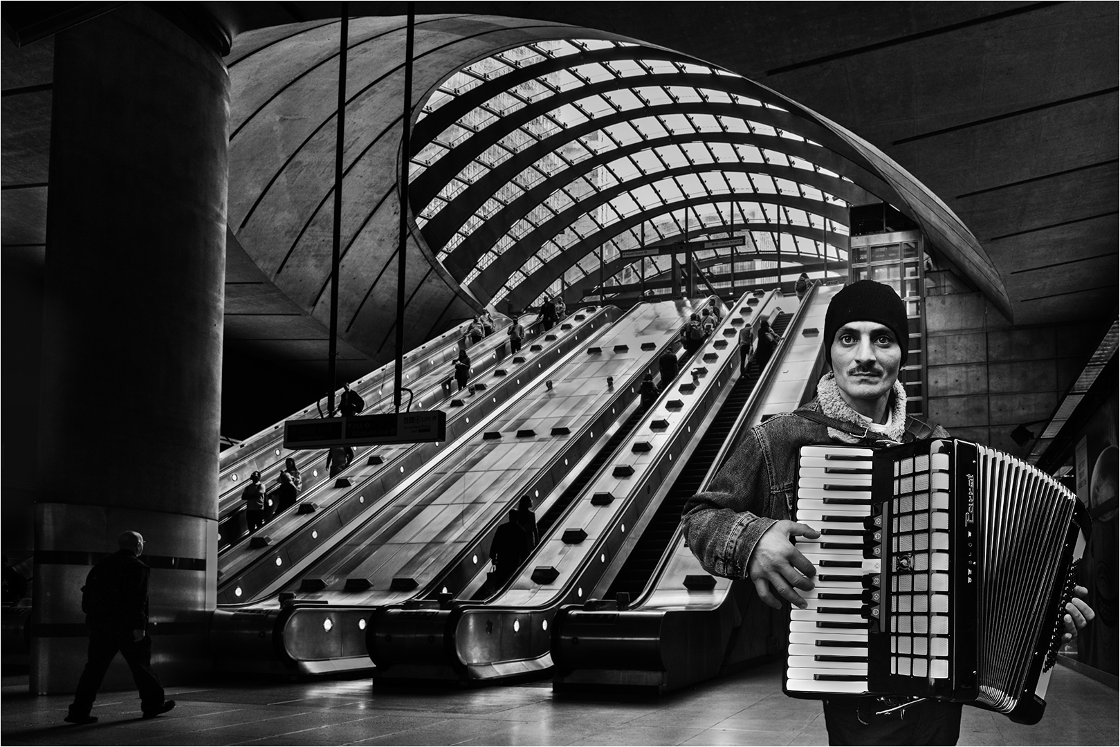 3rd Place: Subterranean Busker (Paul Reynolds)