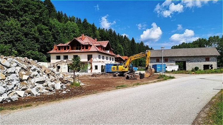 17. Juni 2023 - der "Stadl" steht noch