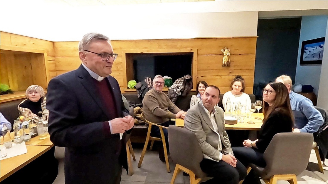 Mag. Marek Michalowski bedankt sich für die ehrenvolle Aufgabe als Weinpate fungieren zu dürfen