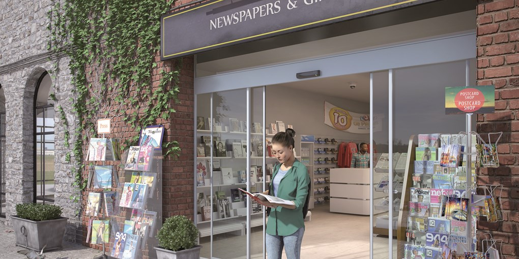 avtomatska drsna vrata assa abloy