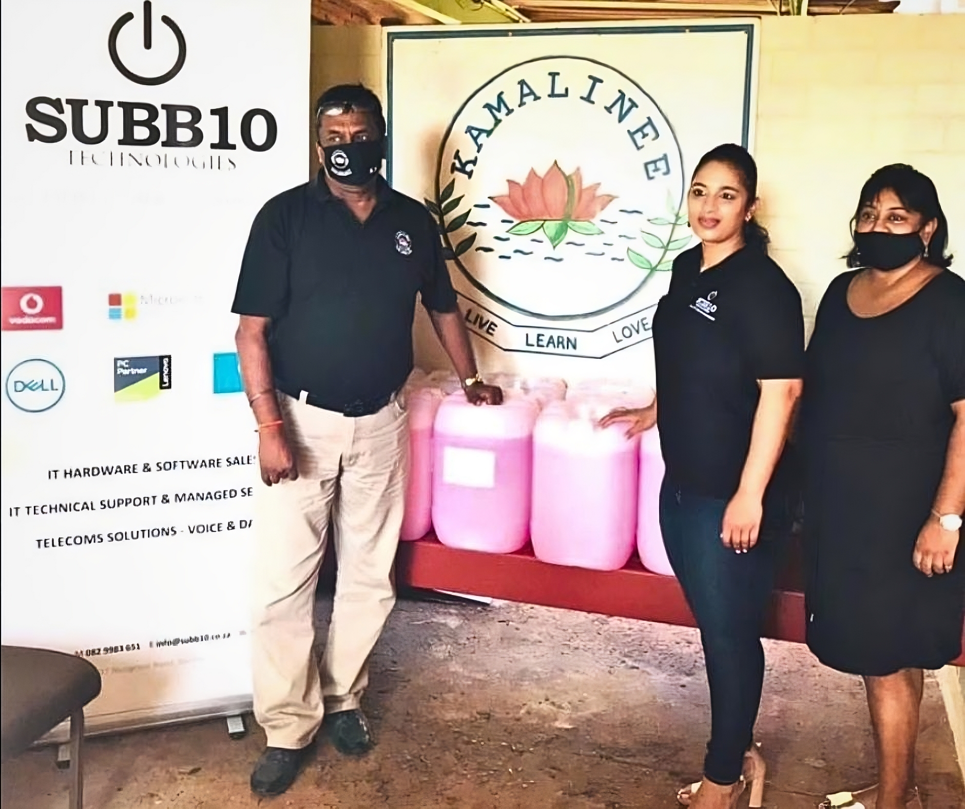          COVID 19 Prevention drive at Kamaline Primary