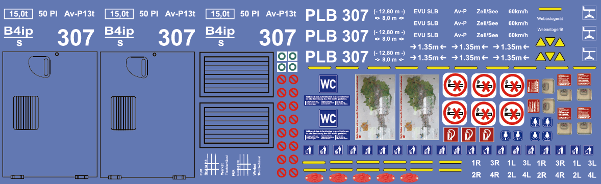 DC-B4 307 PLB