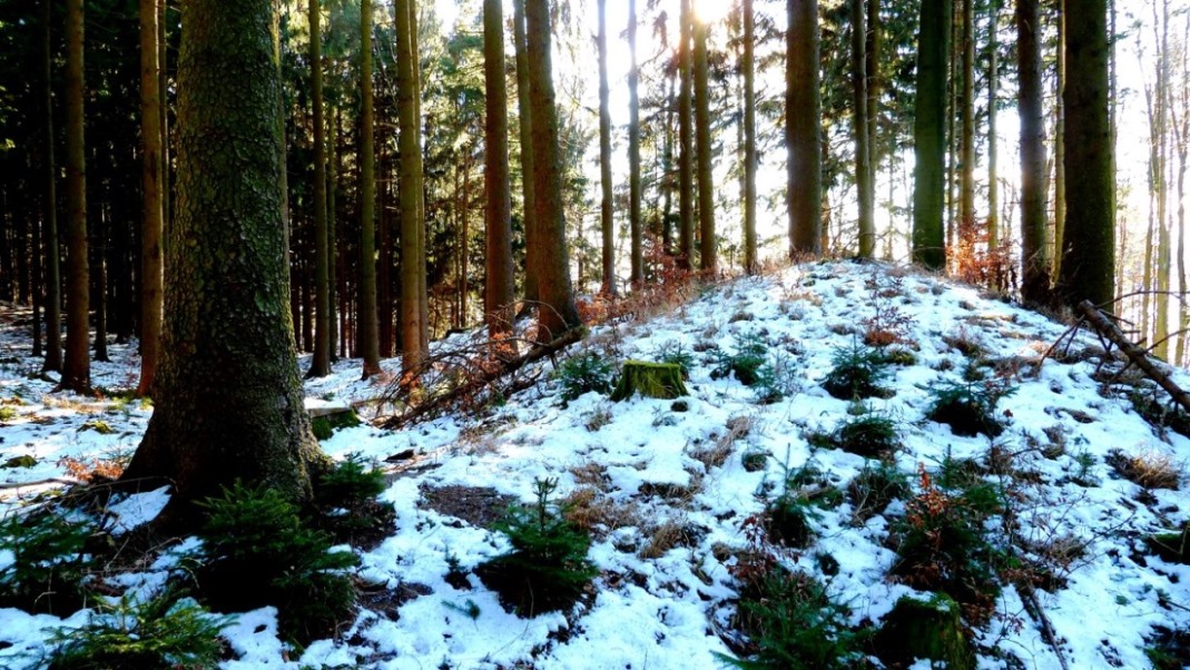 Auf dem äußeren Wall