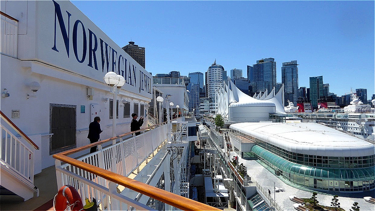 An Bord der "Norwegian Jewel"