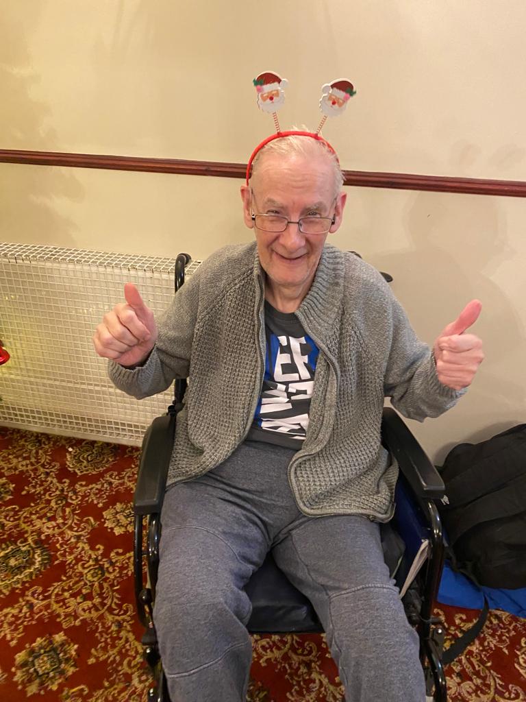 Having Fun with Christmas Themed Head Dresses