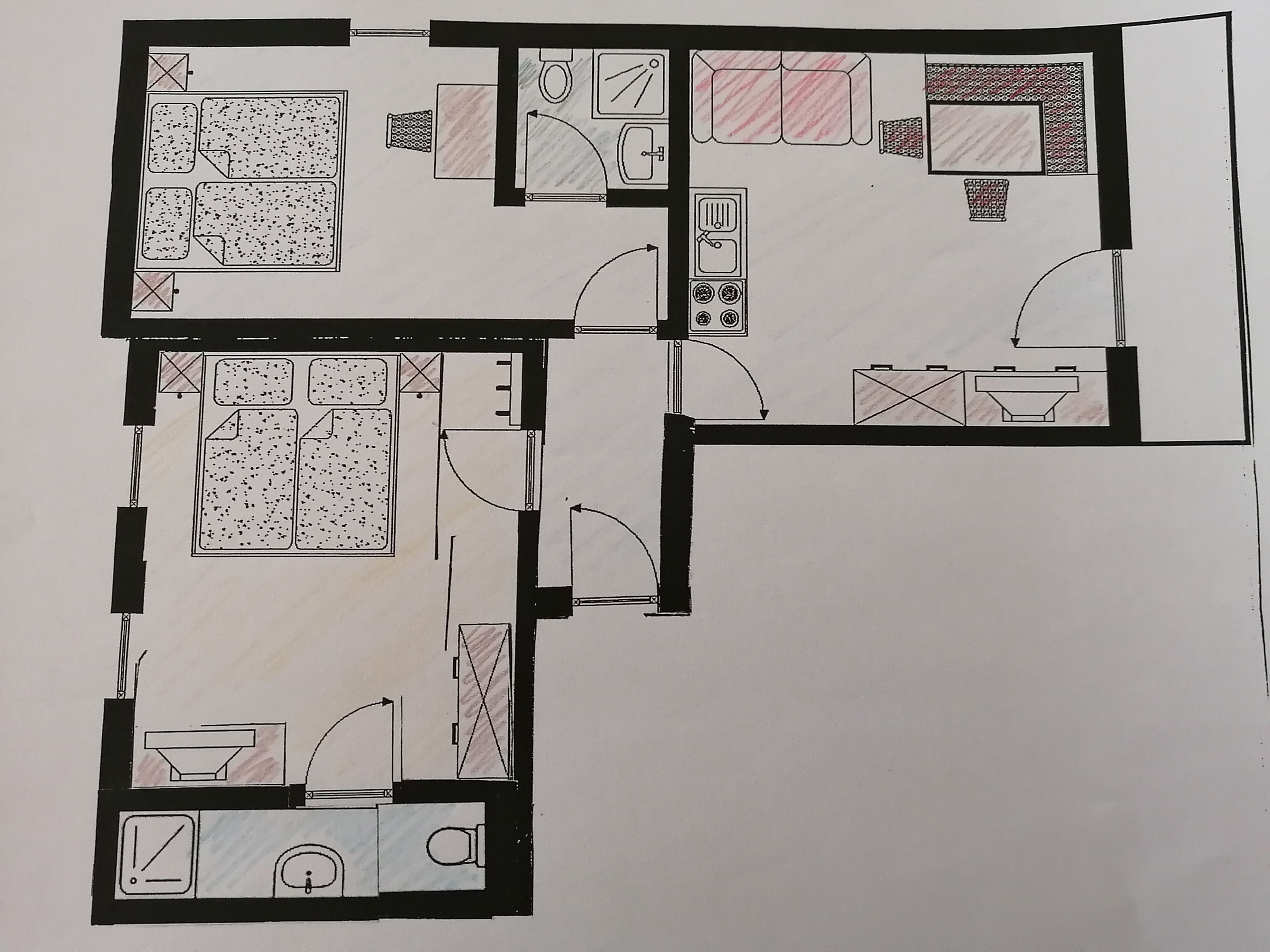 Plan 2 Schlafzimmer