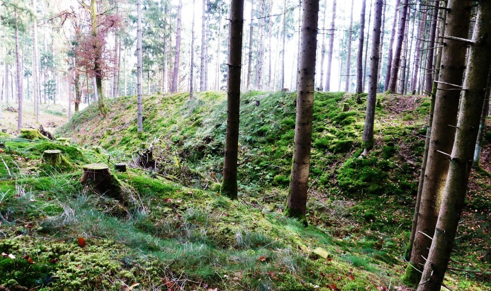 Nordseite - Ende des Rundganges