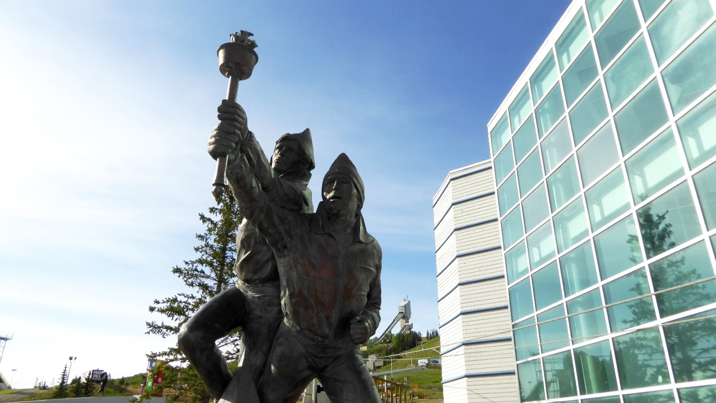 Skulptur "Olympia 1988"