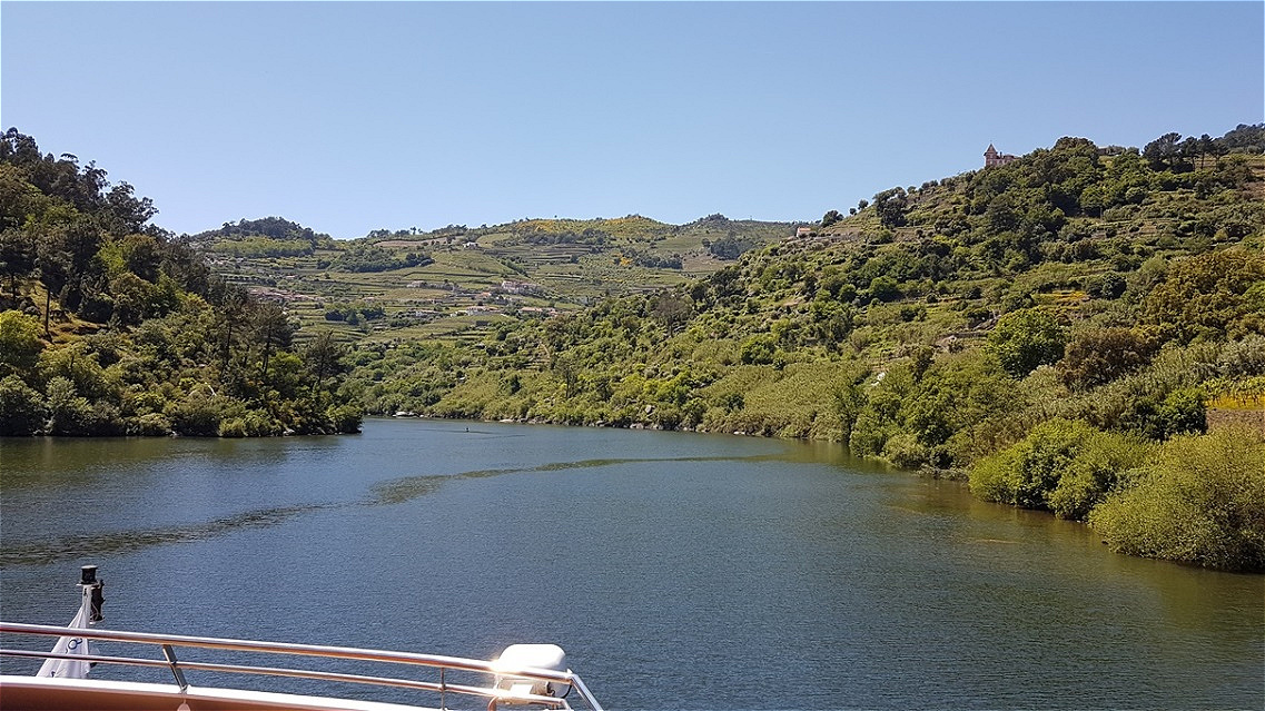 Herrliche Flusslandschaft