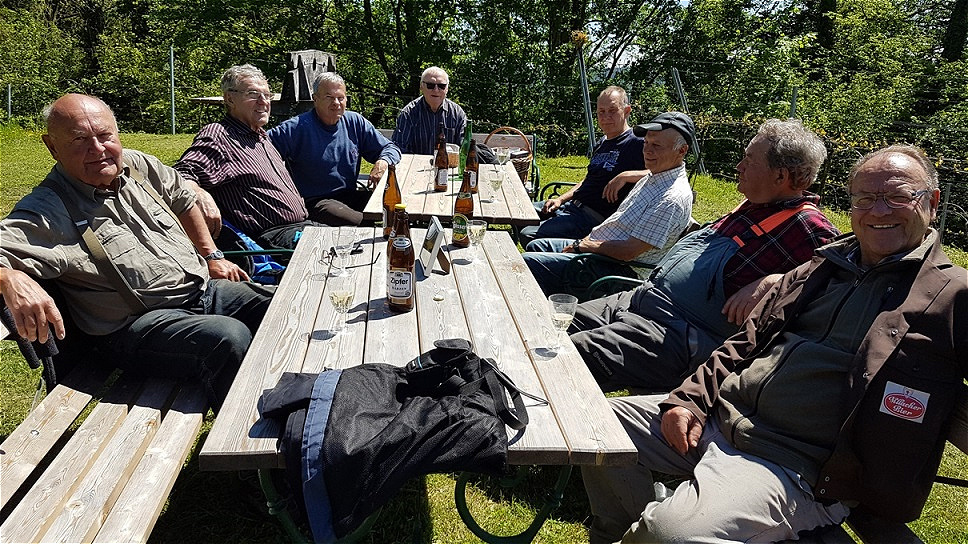 Wir genießen die Sonne