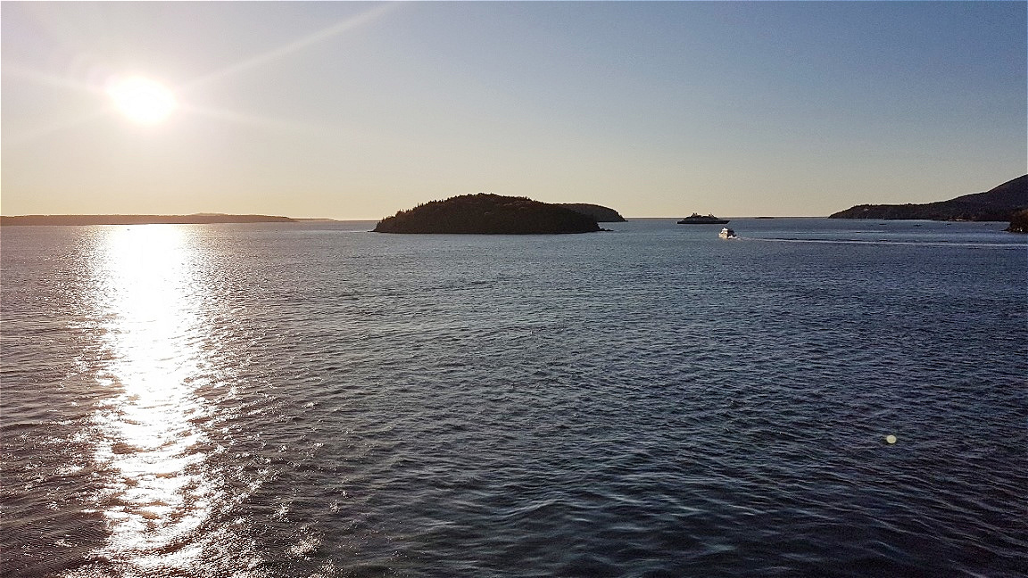 Wir genießen die Nachmittagssonne