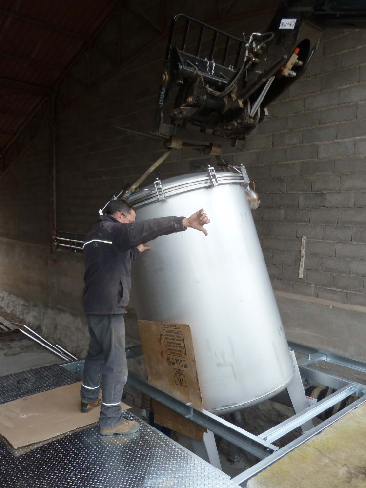 Distillateur EV3000 Mise en place