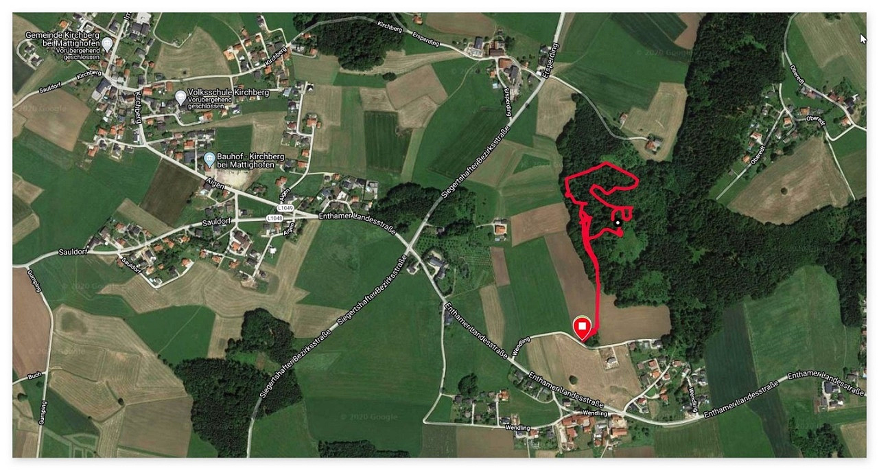 Start auf der Kastellhöhe