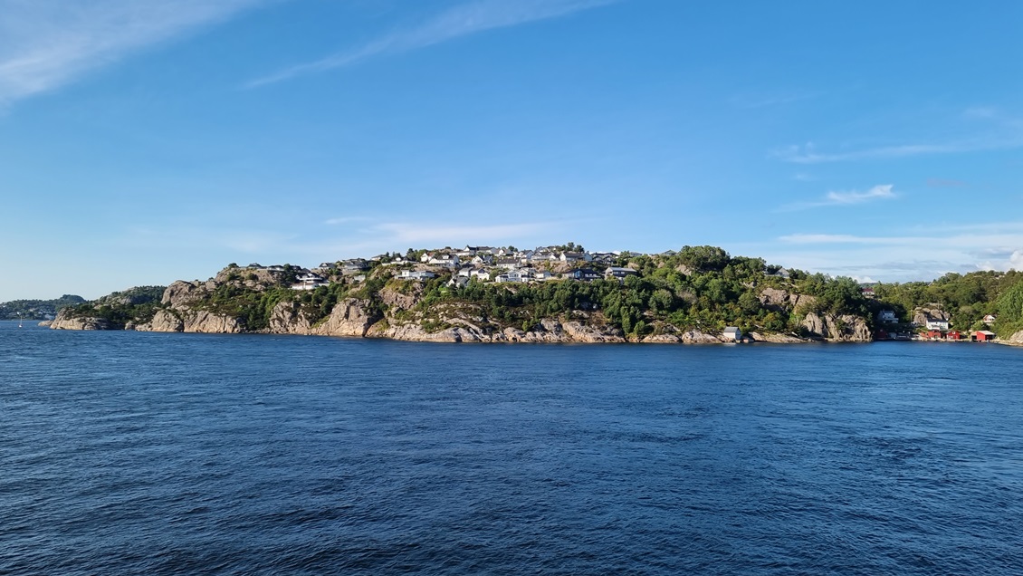 Siedlung auf einer Schäreninsel