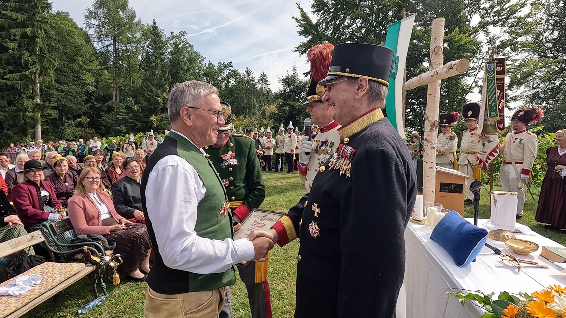 Dank für die langjährige Unterstützung