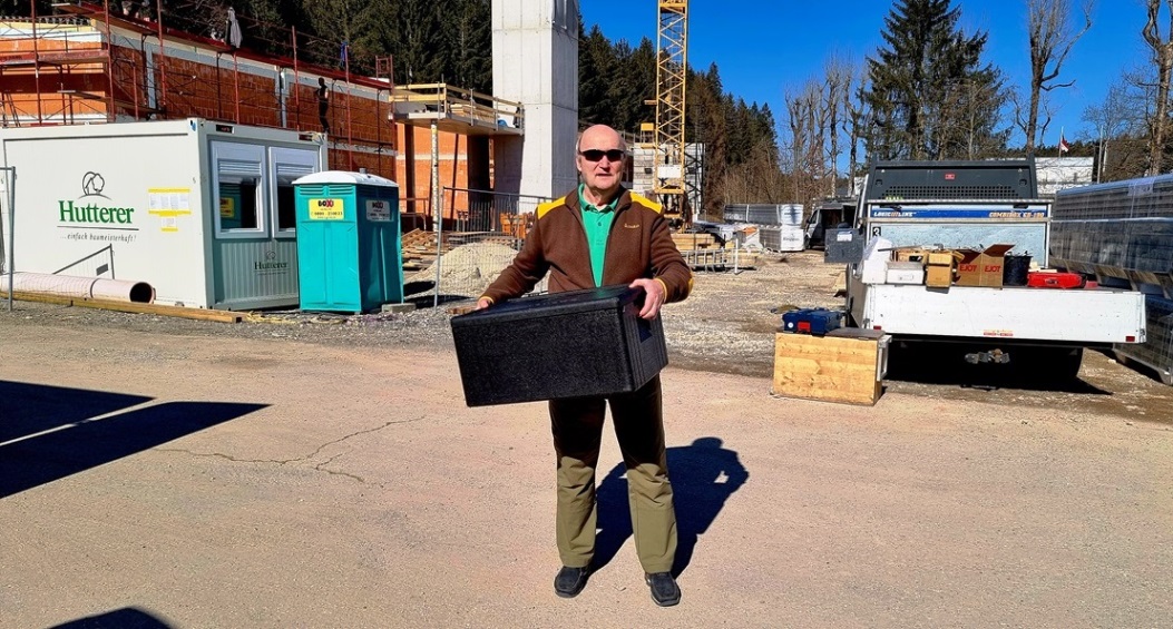 6. März 2025 - Mittagessen für die Arbeiter