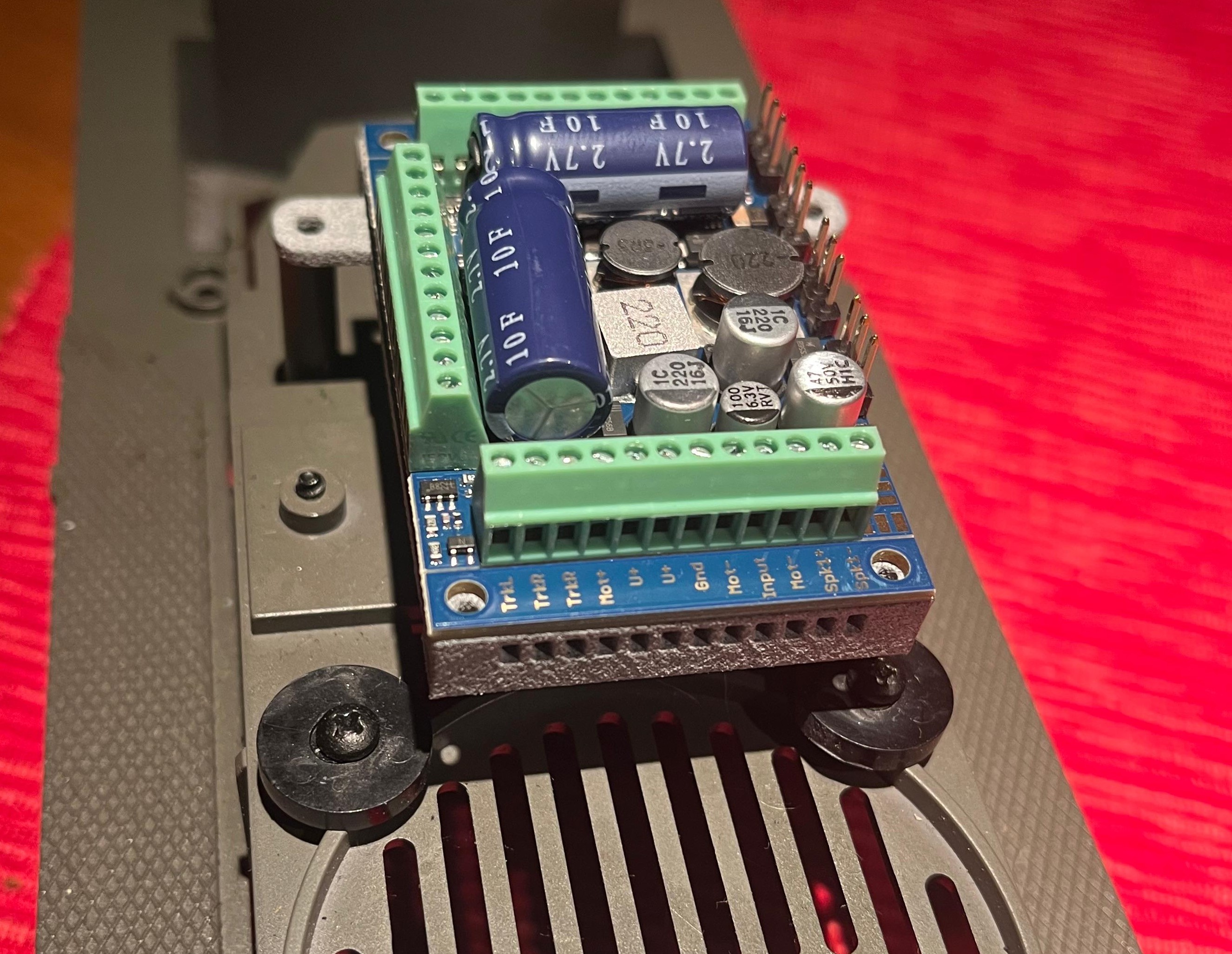 2091 Halter für ESU Decoder 5 XL