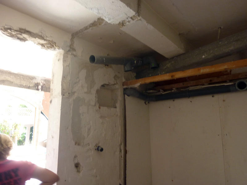 Baignoire & rangement - Avant