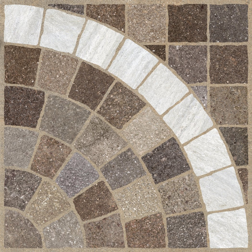 Porcelan-gres Cubetti Marrone