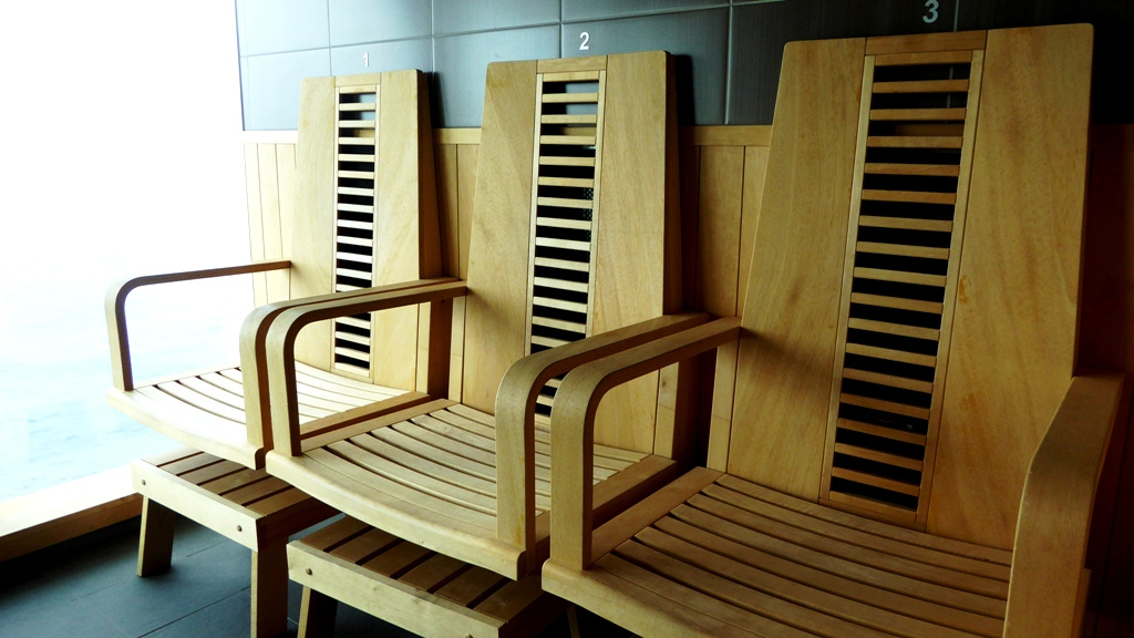 Infrarotkabine - Detail