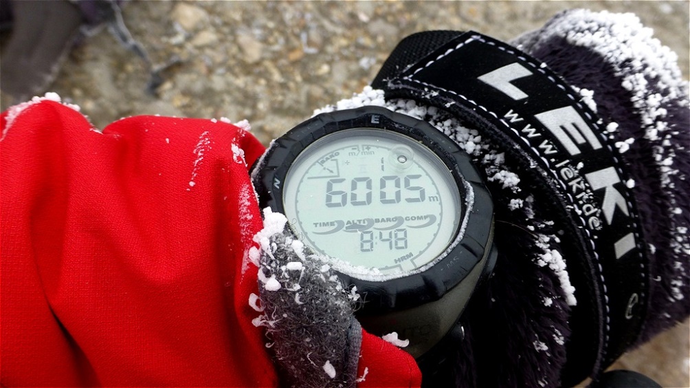 Die Sechtausendmeter-Grenze ist überschritten !