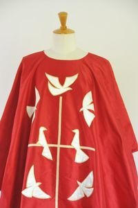 Chasuble de pentecôte