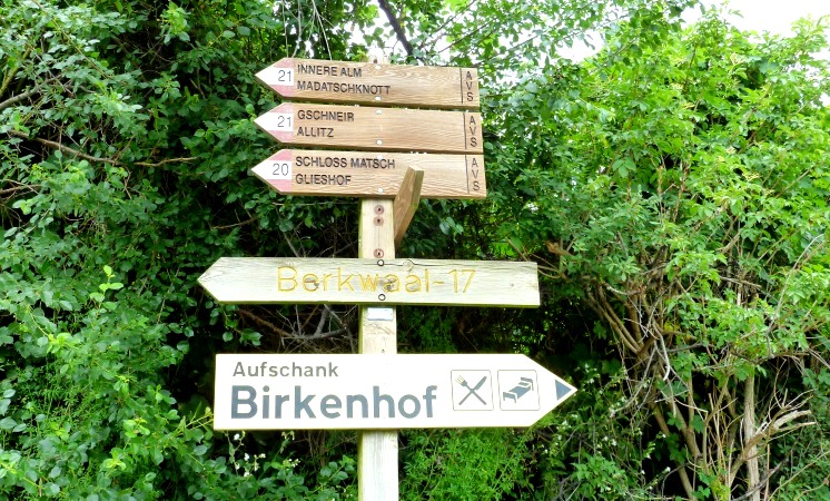 Abzweigung zum Berkwaal