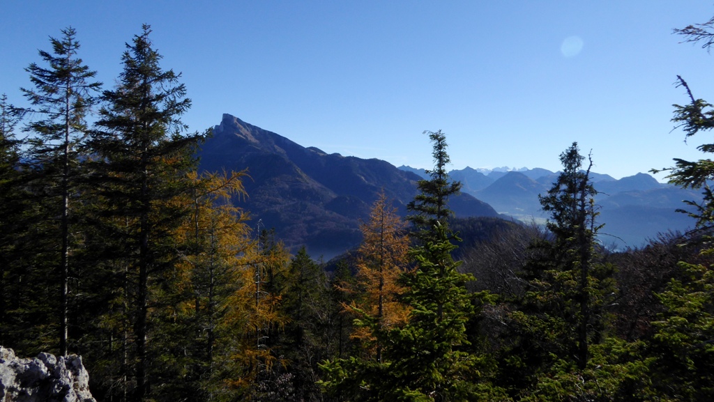 Auf dem Gipfel - Ausblick nach Süden