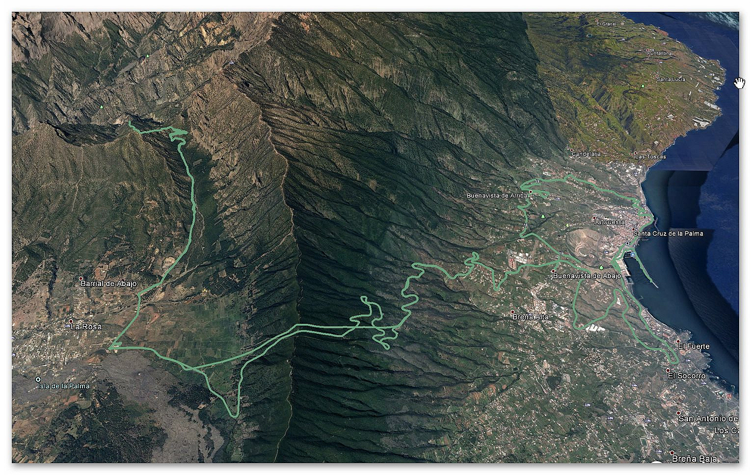 Fahrt zur Caldera de Taburiente mit anschließender Wanderung