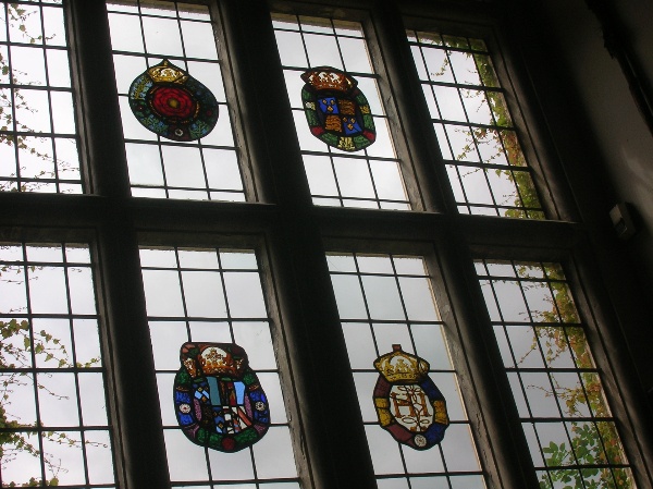 Great Hall stained glass roundels