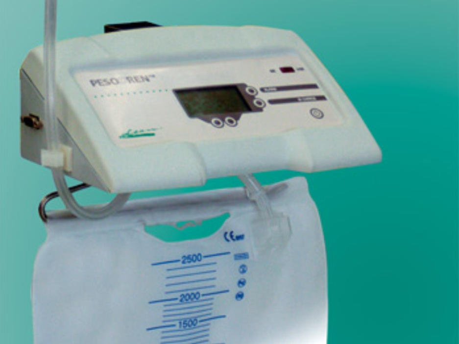 Pesodren naprava za urno diurezo.