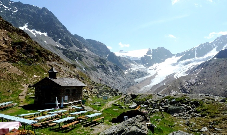 Kapelle bei der Weißkugelhütte