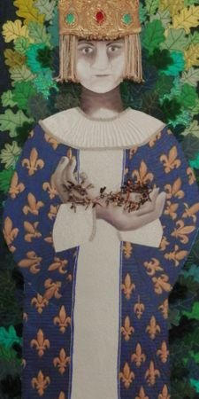 "Saint Louis et la Couronne d'Epines"
Saint Louis, king of France, and the Thorns Crown
