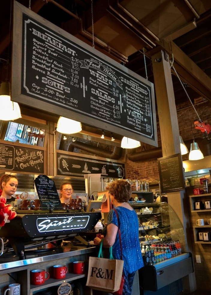 Freundliche Bedienung