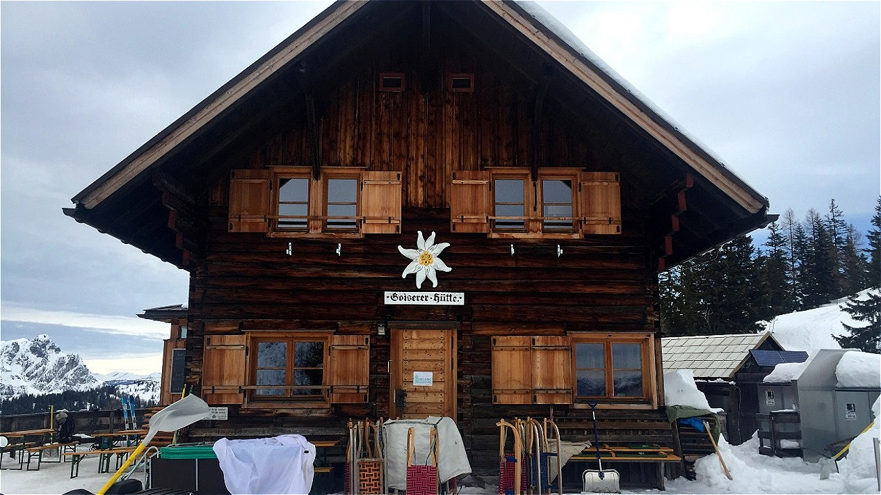Goiserer Hütte  02.03.2018