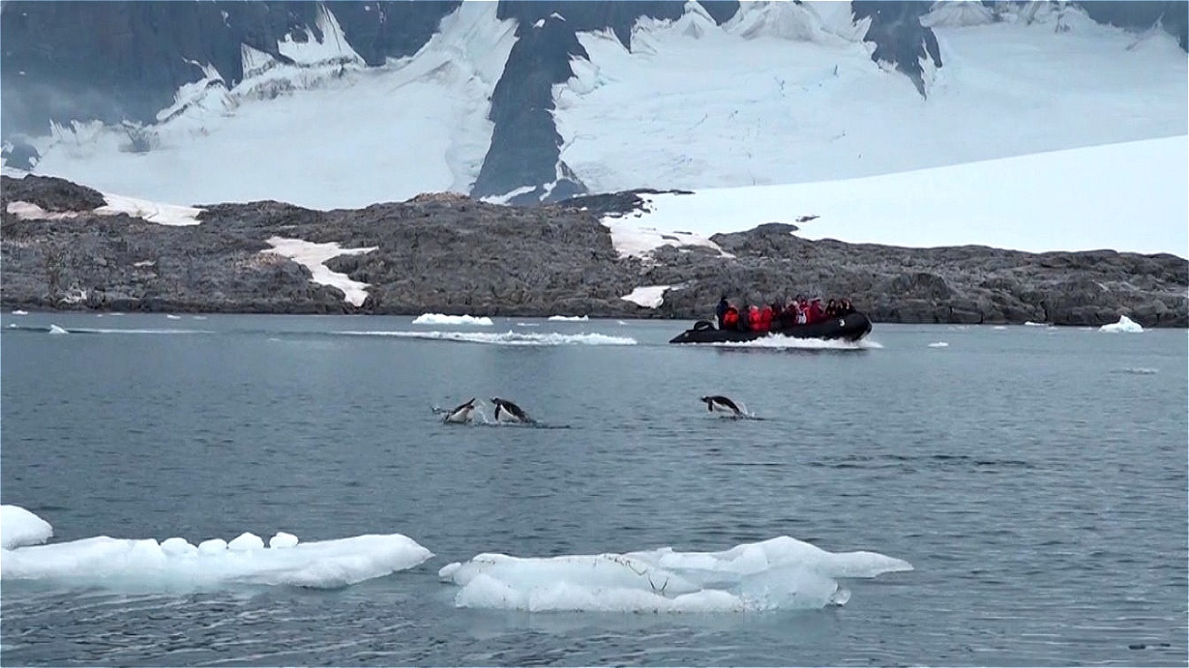 Begegnung auf dem Wasser !