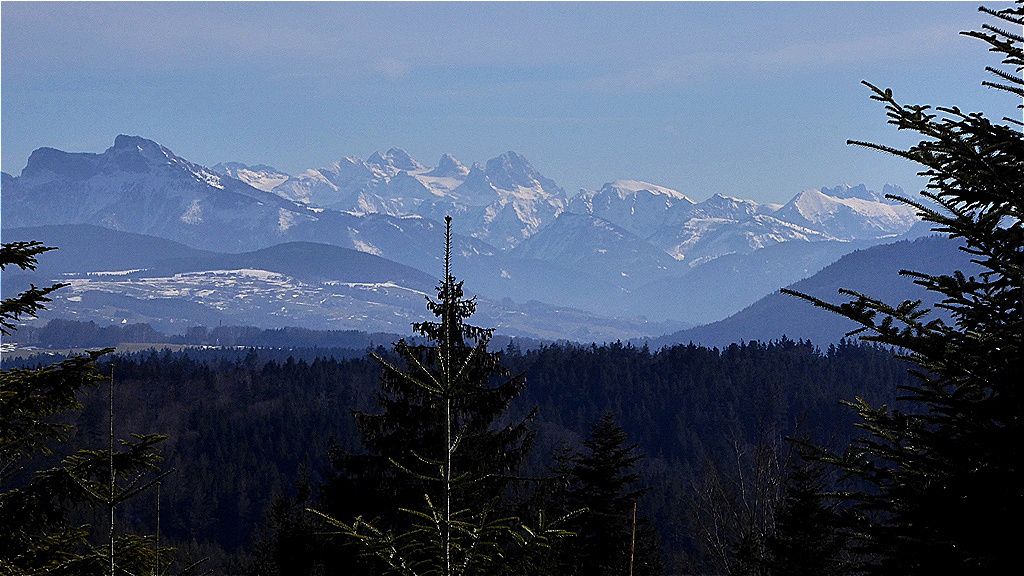 Blick nach Süden - König Dachstein