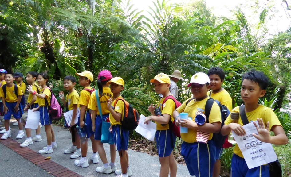 Schüler auf Lernrunde