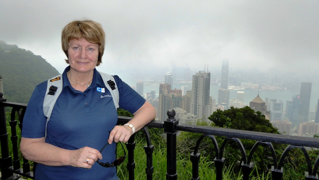 Tiefblick vom Victoria Peak