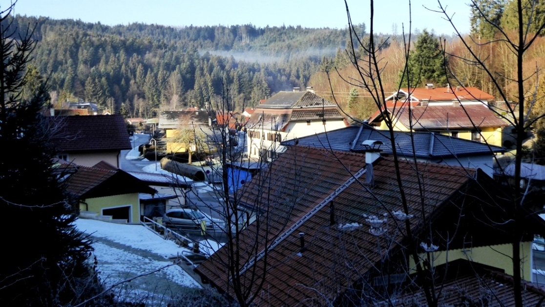 Blick über den Ortsteil "Alte Hütte"