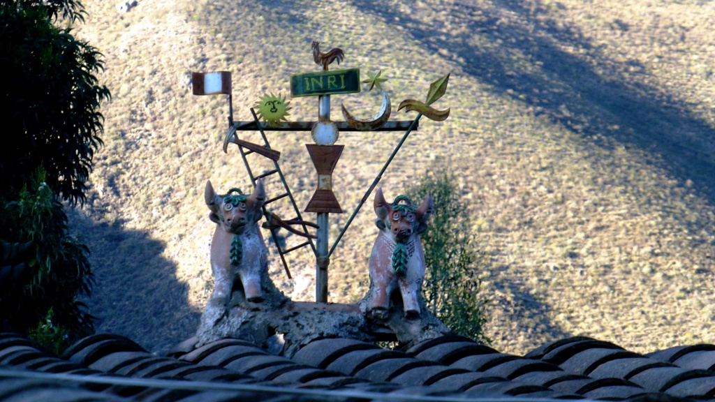 Dachschmuck
Dieser sollte vor den Spaniern schützen