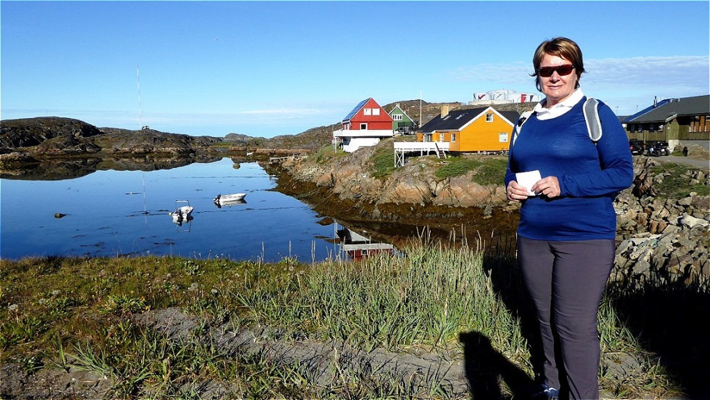 Am Beginn der Wanderung