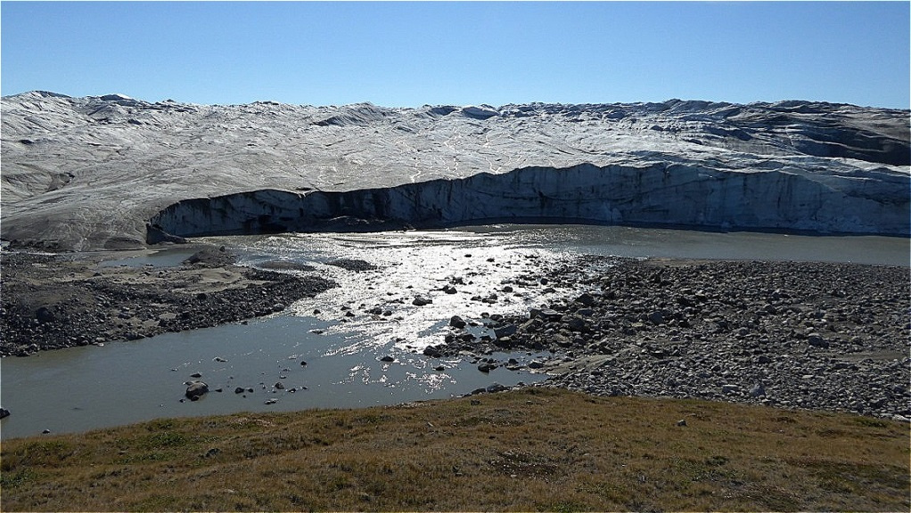 Gletscherbruch - Rentiergletscher