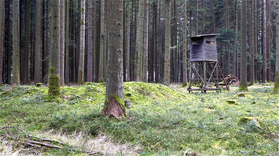 Umrisse sind noch deutlich zu erkennen