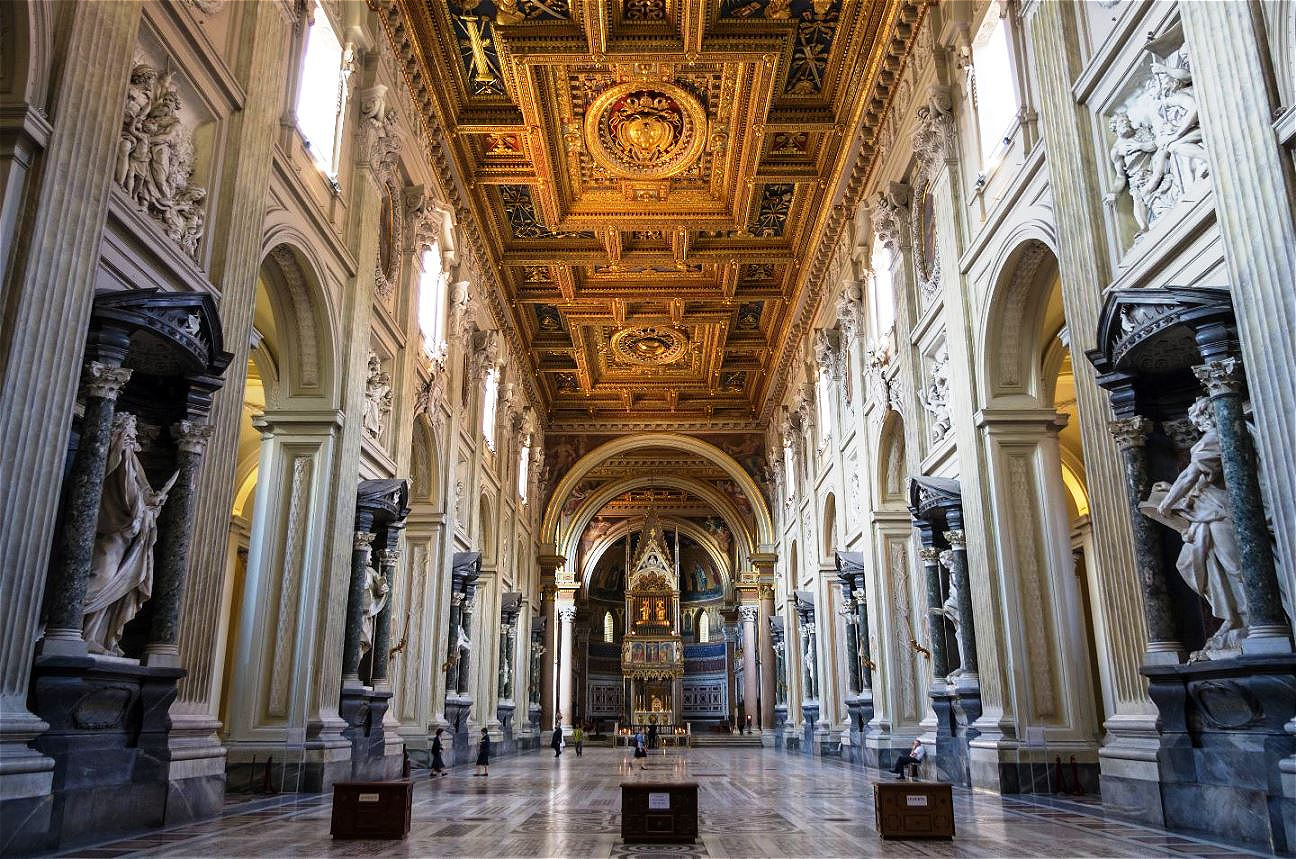 Die Lateran-Basilika war vor dem Petersdom die Papstkirche