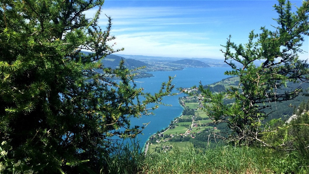 Der Attersee vom Schoberstein