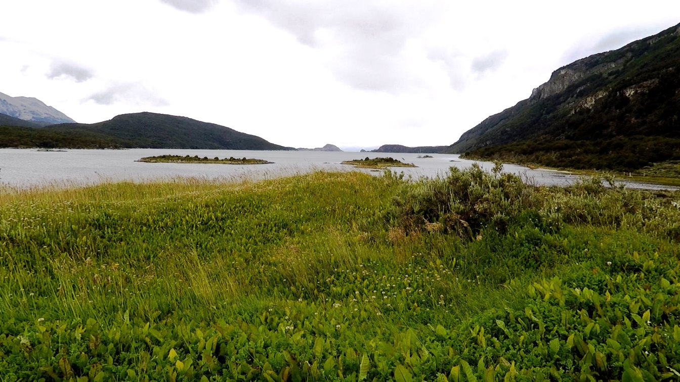 Siedlungsgruben der Ureinwohner - archäologische Stätte