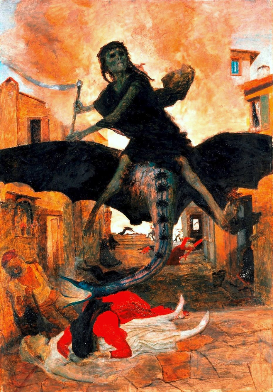 Arnold Böcklin "Die Pest"
