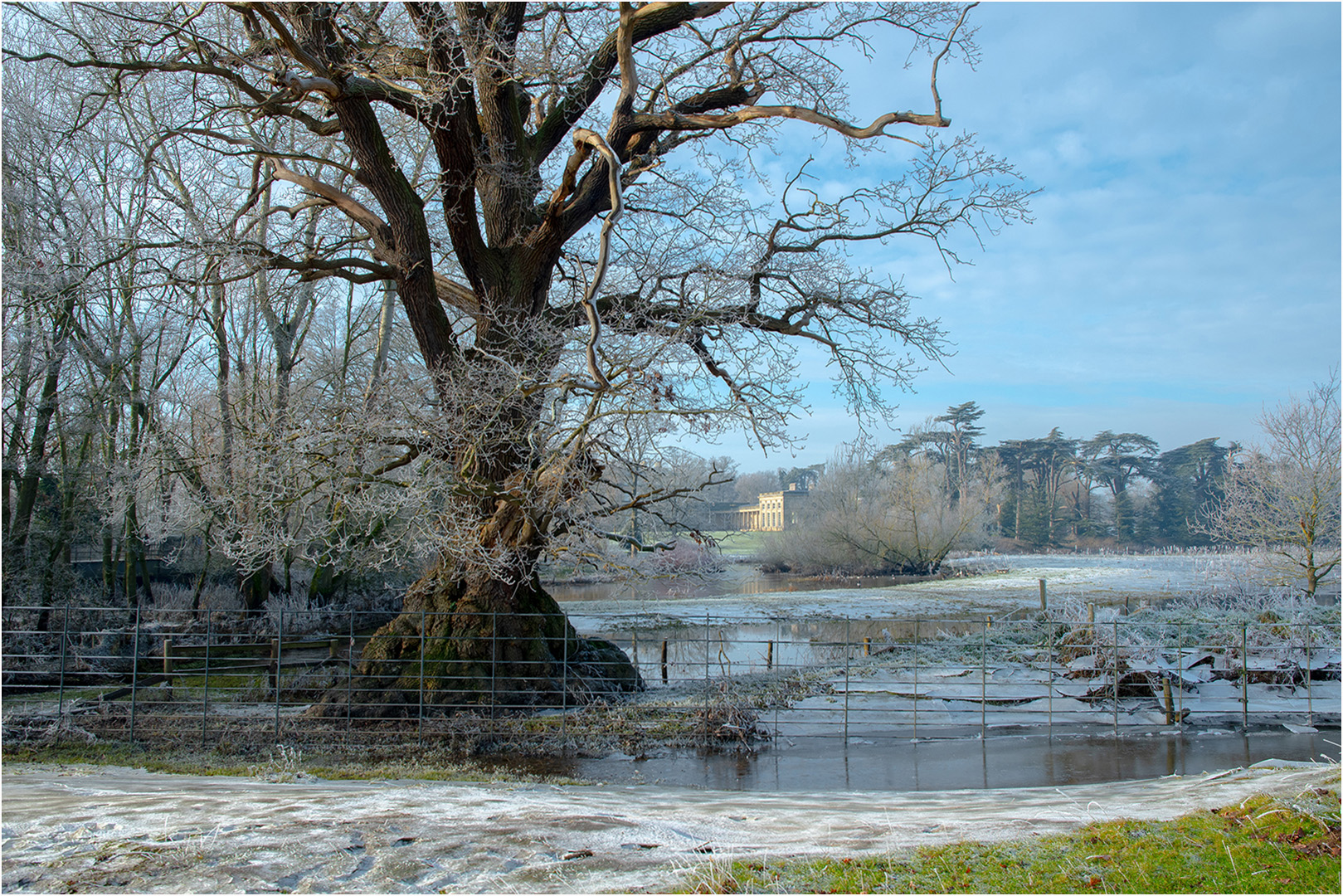 2nd Place: Attingham in Winter (Bryan Organ)