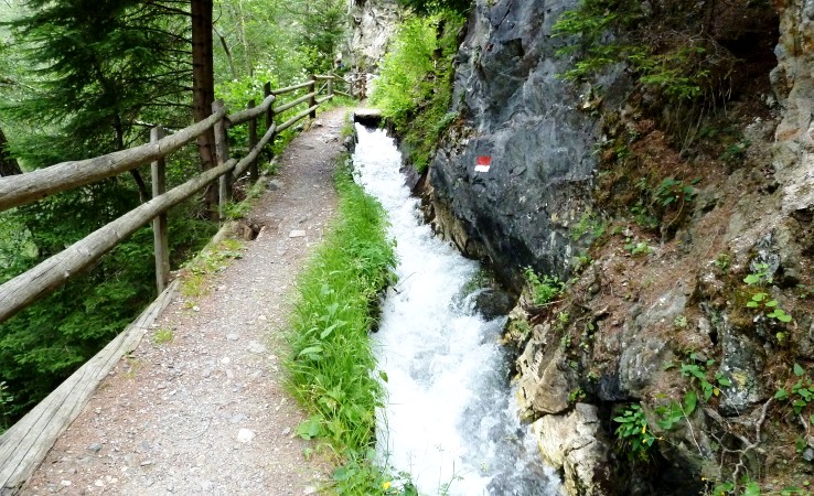 Waalweg - der Berkwaal hatte ursprünglich eine Länge von 7 Kilometern